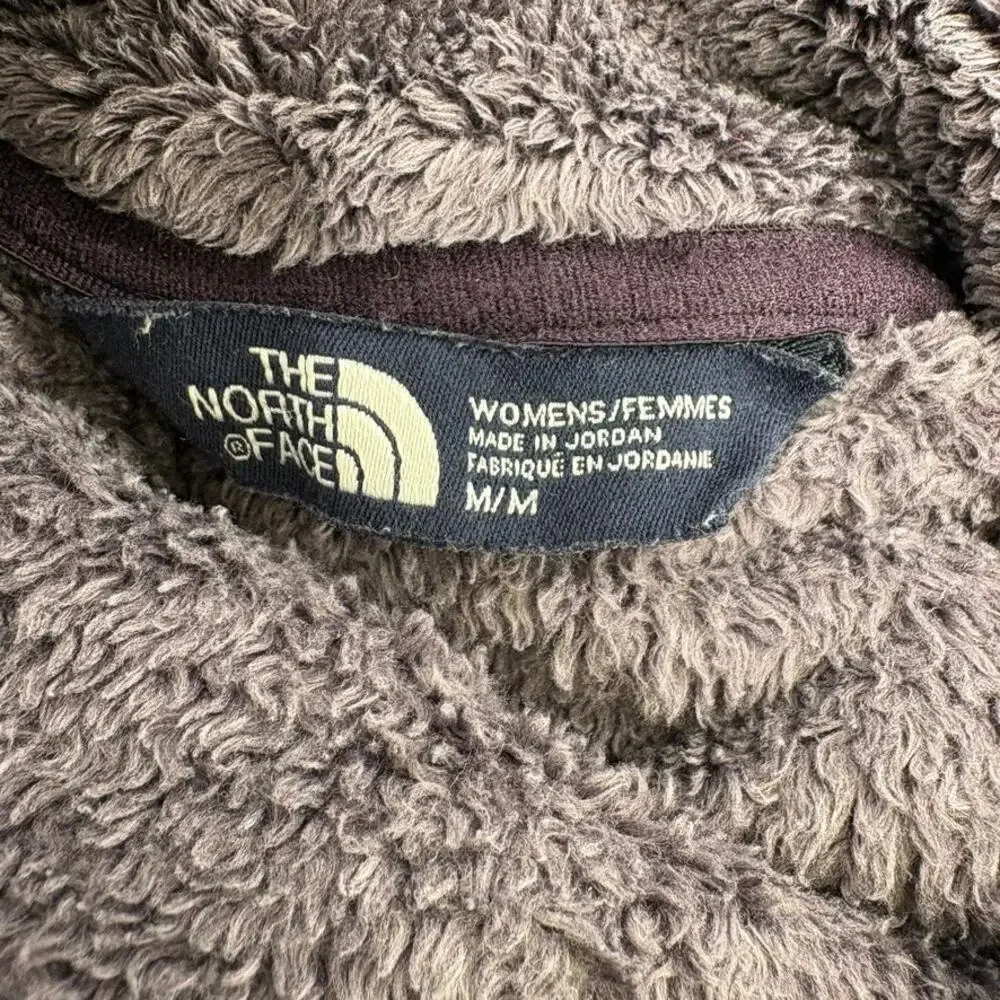 The North Face Osito Plum 1/4 Zip Outdoor Gorpcore Fleece Jacket Womens Sz M‎